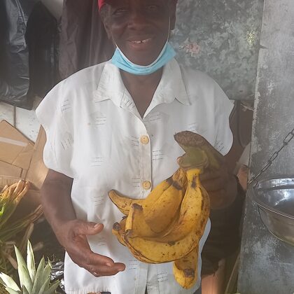 Sales lady in Lucea
