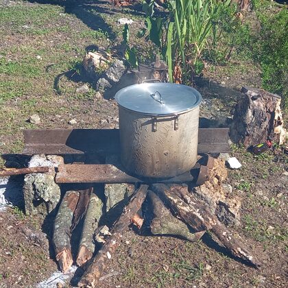 The pot is ready