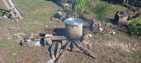 The pot is ready